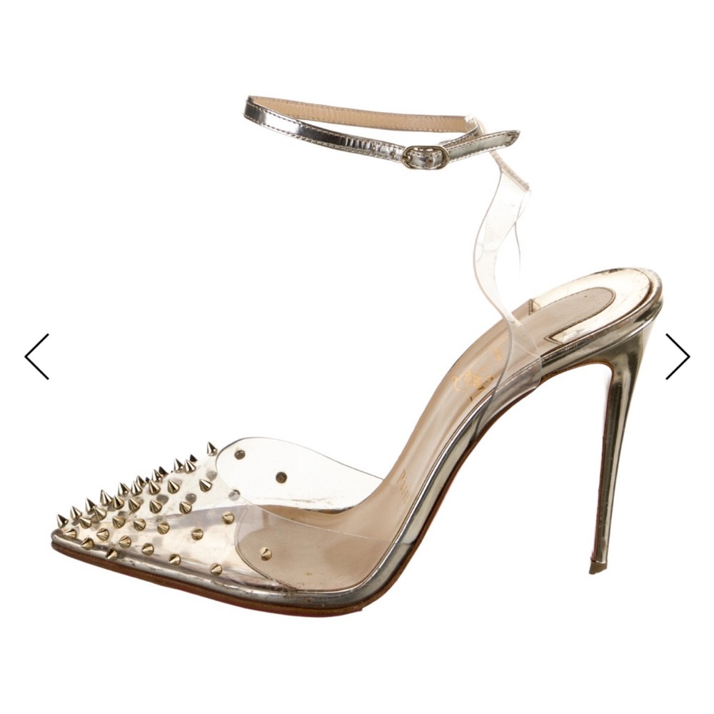 Christian Louboutin Golf Spiked Stiletto Heels